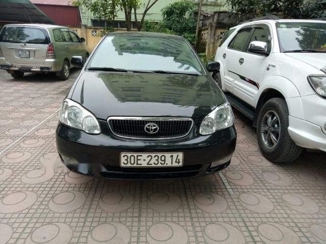 Bán Toyota Corolla Altis sản xuất năm 2003, màu đen, giá 290tr