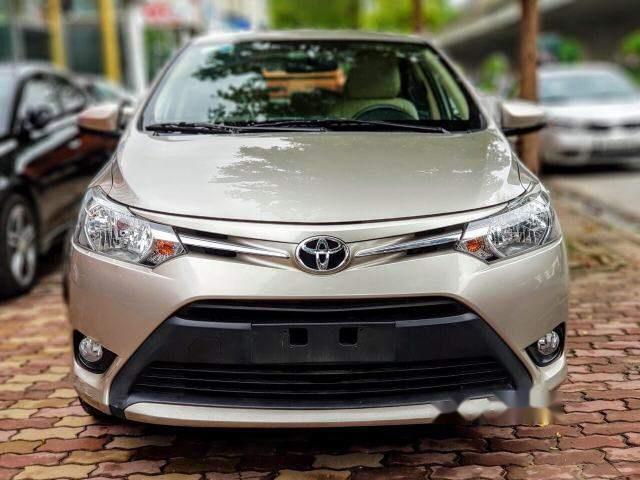 Bán ô tô Toyota Vios E sản xuất năm 2016, màu ghi vàng 