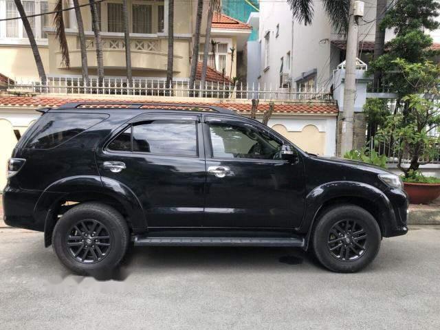 Bán Toyota Fortuner sản xuất 2016, màu đen, giá tốt