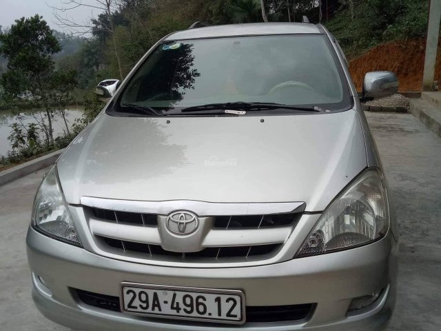 Bán Toyota Innova G năm 2007, màu bạc, giá 345tr