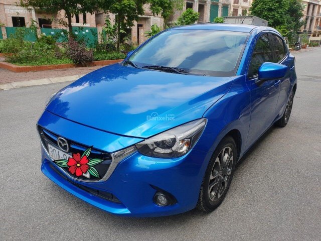 Bán ô tô Mazda 2 đời 2015, màu xanh lam, nhập khẩu nguyên chiếc