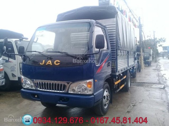 Bán xe tải Jac 2T4, xe tải Jac 2.4 tấn, thùng dài 3.7 mét