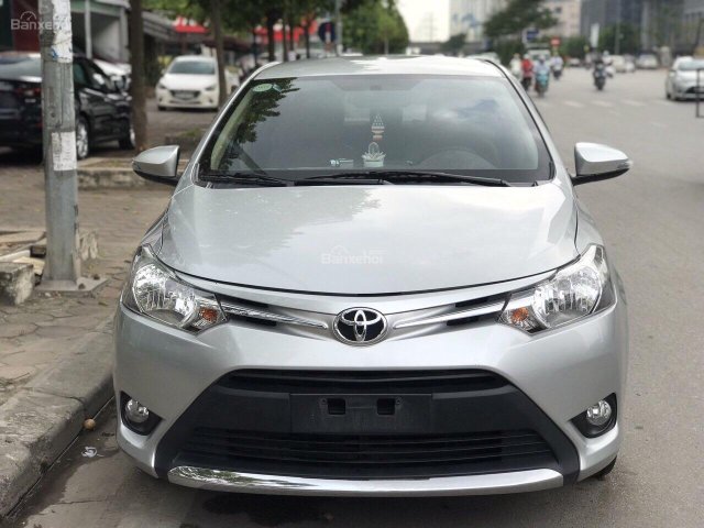 Bán Toyota Vios 1.5 MT sản xuất năm 2017, màu bạc