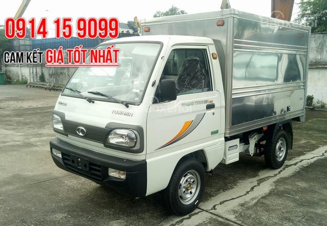 Bán ô tô Thaco Towner 800 năm 2019 tại Bình Dương, thùng kín 850kg, trả trước 60tr lấy xe0