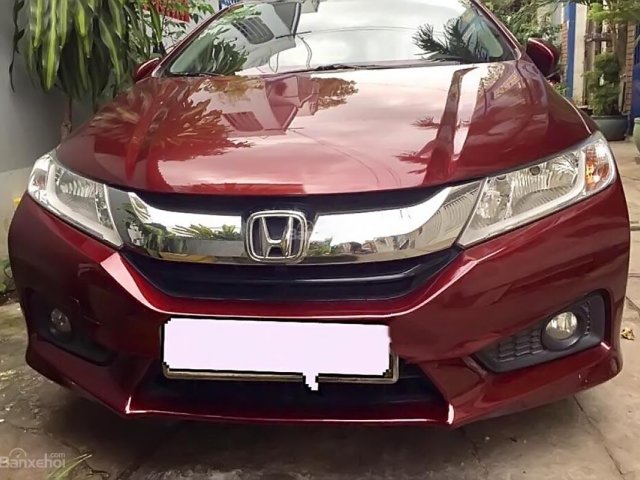 Bán xe Honda City sản xuất năm 2017, màu đỏ, xe nhập