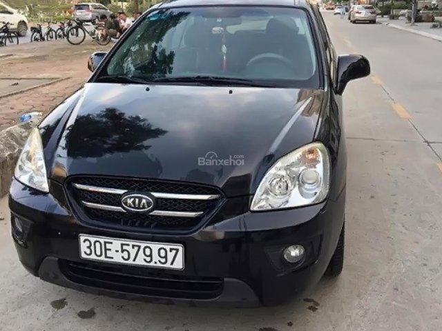 Xe Kia Carens EX 2.0 MT sản xuất năm 2010, màu đen như mới 