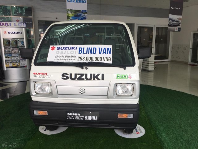 Bán Suzuki Blind Van 2018 - Xe tải nhỏ chạy trong Tp 24/7 xe có sẵn, giao ngay