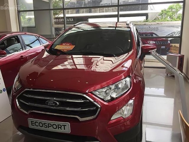 Bán xe Ford EcoSport Titanium 1.5L AT sản xuất năm 2018, màu đỏ 