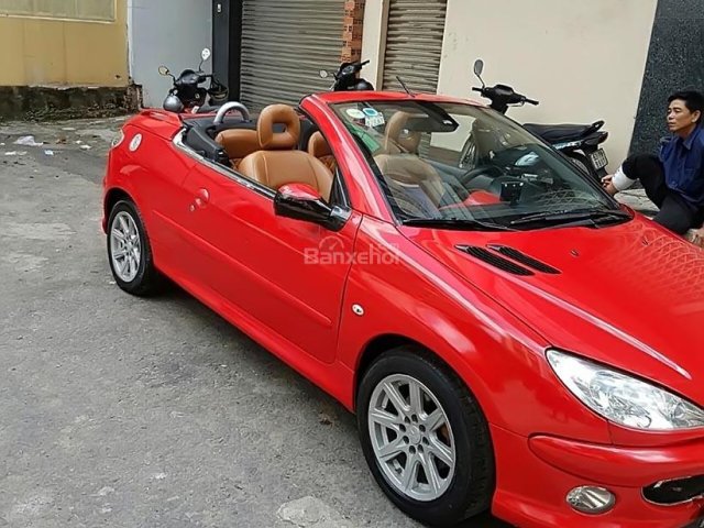 Bán Peugeot 206 đời 2006, màu đỏ, xe nhập xe gia đình0