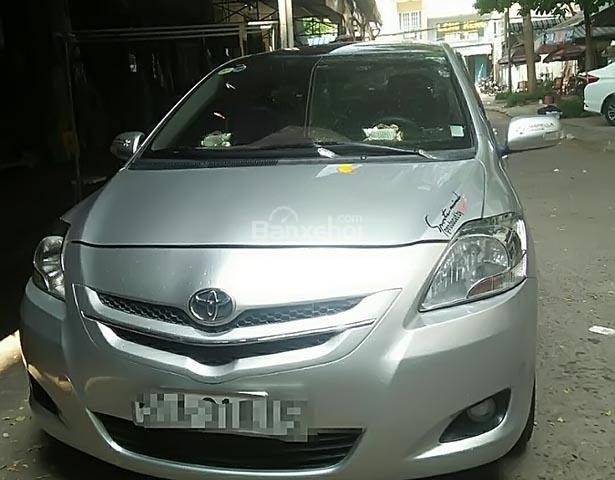 Cần bán xe cũ Toyota Vios sản xuất năm 2008, màu xám, giá 338tr