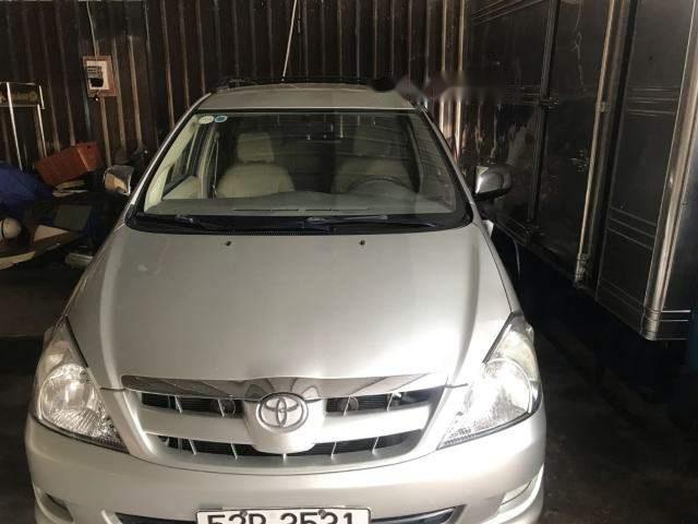 Bán xe Toyota Innova G năm 2008, màu bạc  