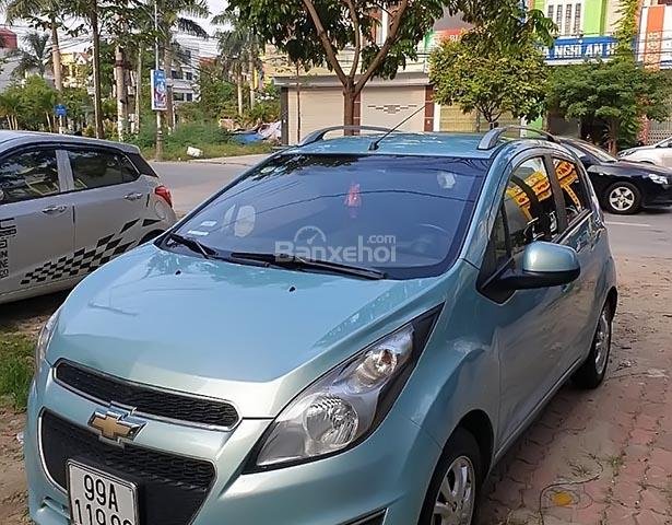 Bán ô tô Chevrolet Spark sản xuất năm 2013, màu bạc, xe nhập