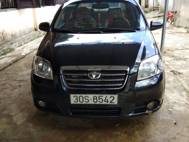 Bán Daewoo GentraX SX đời 2009, màu đen, xe nhập