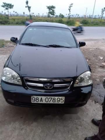 Cần bán Daewoo Lacetti năm 2007, màu đen, 148tr