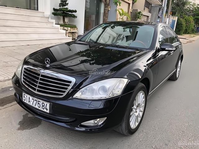 Cần bán Mercedes S350 màu đen 2006, Đk 2007, xe zin toàn bộ