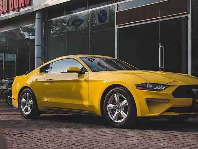 Bán Ford Mustang EcoBoost Fastback đời 2018, màu vàng, xe nhập