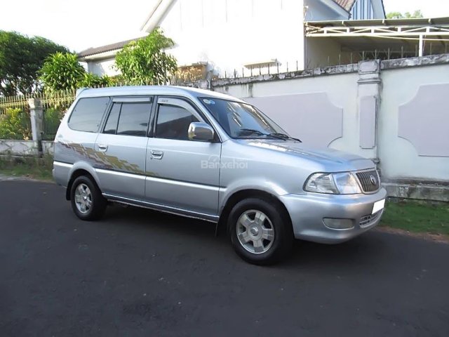 Cần bán lại xe Toyota Zace 1.8MT năm 2003, màu bạc