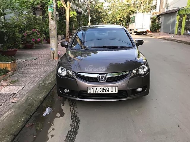 Cần bán lại xe Honda Civic I-VTEC 1.8 đời 2012, màu xám, 395 triệu