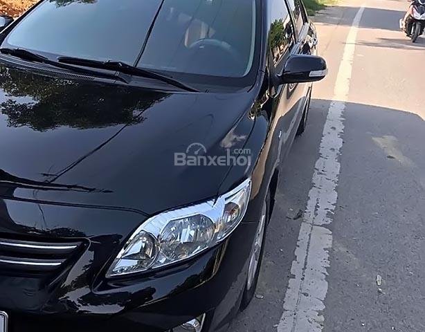 Cần bán xe cũ Toyota Corolla altis 2009, màu đen