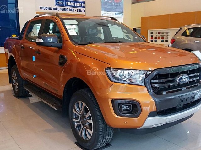 Ford Ranger bán tải nhập khẩu giá tốt giao ngay, hỗ trợ trả góp 85% giá trị xe