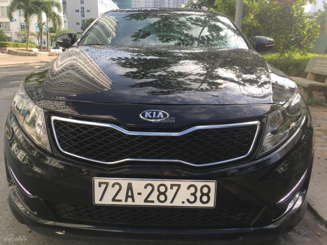 Bán xe Kia Optima đời 2013, màu đen, xe nhập