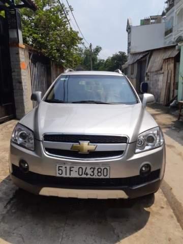 Cần bán Chevrolet Captiva LTZ 2.4AT sản xuất năm 2008, màu bạc số tự động, giá tốt