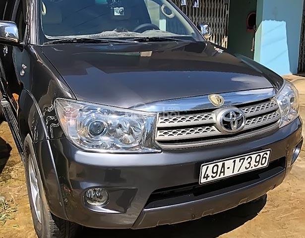 Cần bán Toyota Fortuner 2.5G đời 2009, màu xám 