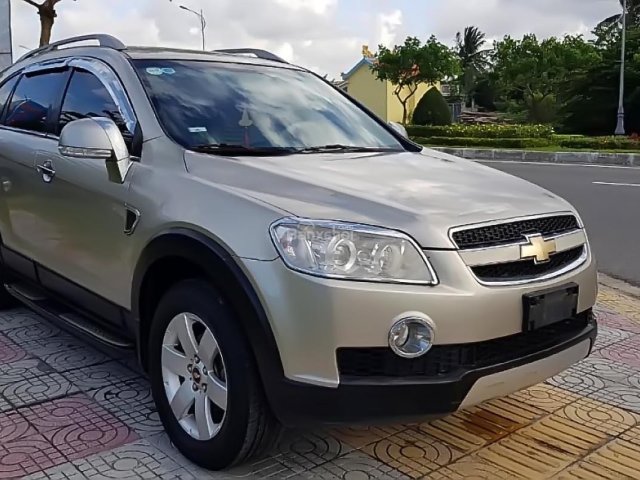 Bán Chevrolet Captiva LT 2.4 MT sản xuất năm 2008, màu vàng, giá chỉ 265 triệu