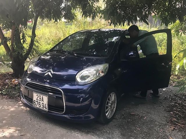 Bán xe Citroen C1 1.0 AT đời 2008, màu xanh lam, nhập khẩu