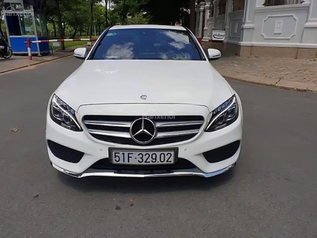 Bán Mercedes C250 AMG đời 2015, màu trắng, nhập khẩu nguyên chiếc