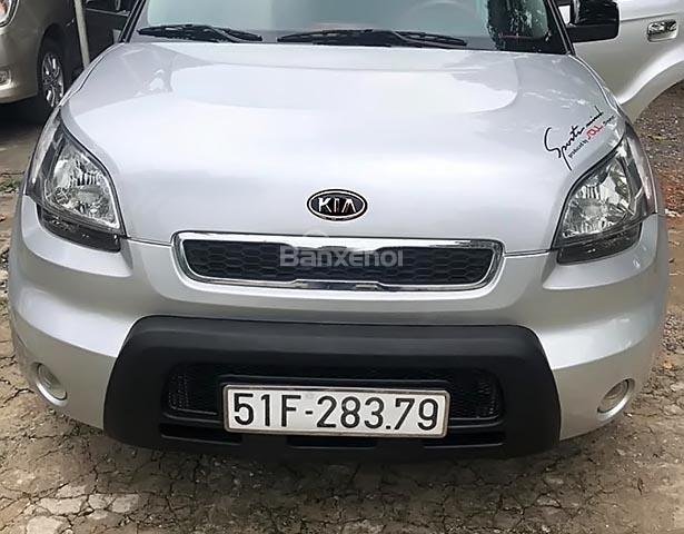 Xe Kia Soul 4U 1.6 AT sản xuất 2008, màu bạc, nhập khẩu 