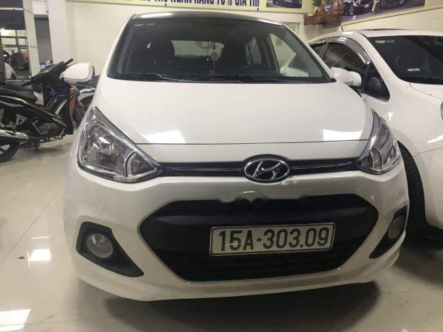 Cần bán xe Hyundai Grand i10 năm 2016, màu trắng