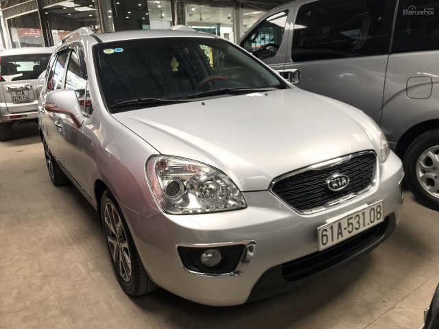 Bán Kia Carens S 2.0AT màu bạc, sản xuất 2014 biển tỉnh lăn bánh 58000km xe đẹp