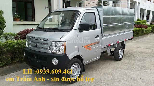 Xe tải Dongben 870kg, thùng mui bạt, hỗ trợ trả góp