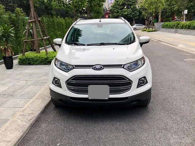 Bán Ford EcoSport 2014 Titatium trắng thể thao đầy cá tính