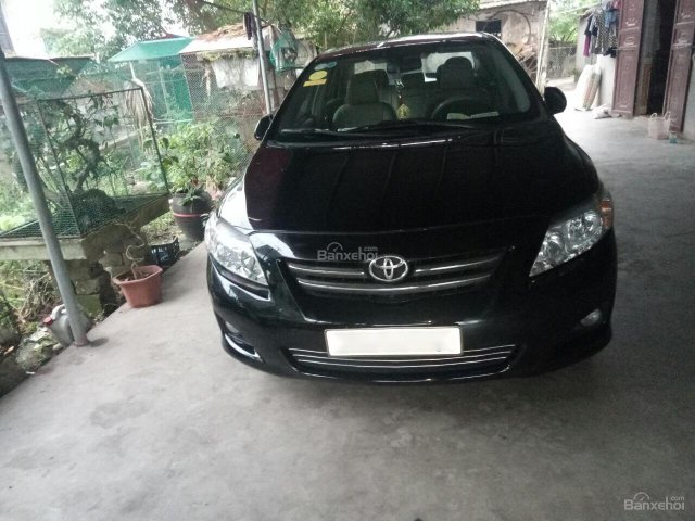 Bán Toyota Corolla altis 1.8 sản xuất 2010, màu đen, xe nhập