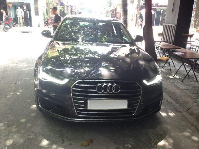 Bán xe cũ Audi A6 năm 2015, màu đen chì, xe nhập