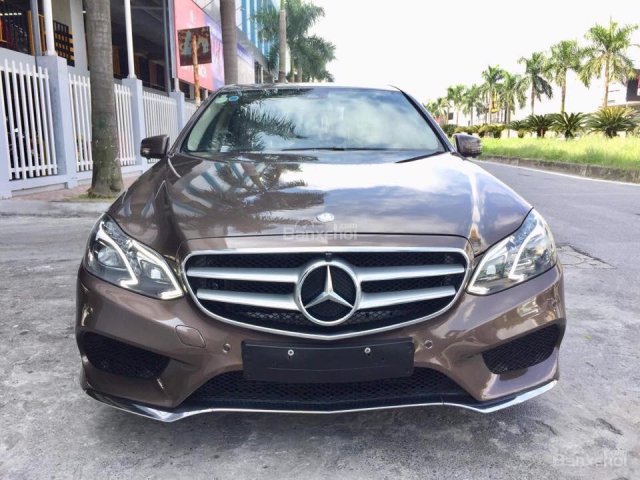 Bán Mercedes E250 AMG đời 2015, màu nâu, nhập khẩu