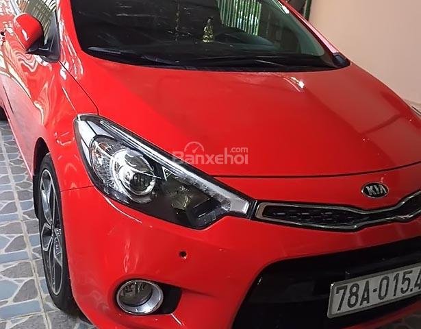 Bán xe Kia Cerato Koup đời 2014, màu đỏ, xe đi chưa hết bảo hành