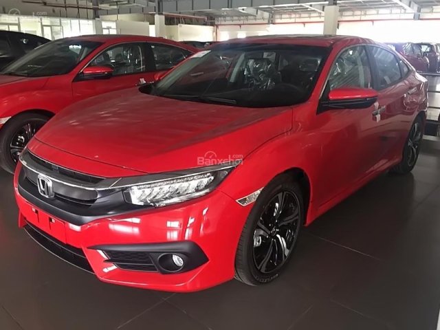 Cần bán Honda Civic 1.5L Vtec Turbo đời 2018, màu đỏ, xe mới 100%