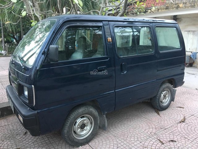 Bán Suzuki Carry sx 2002, xe 7 chỗ màu xanh, giá cạnh tranh