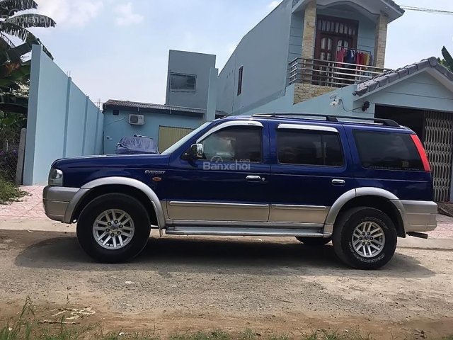 Bán xe Ford Everest Turbo năm 2005, màu xanh lam, xe gia đình 0