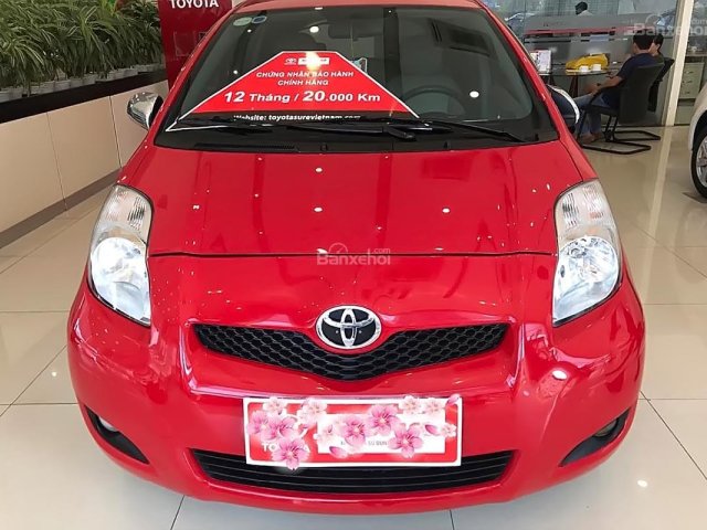 Toyota Cầu Diễn bán Yaris 1.3 2010 màu đỏ nhập Nhật