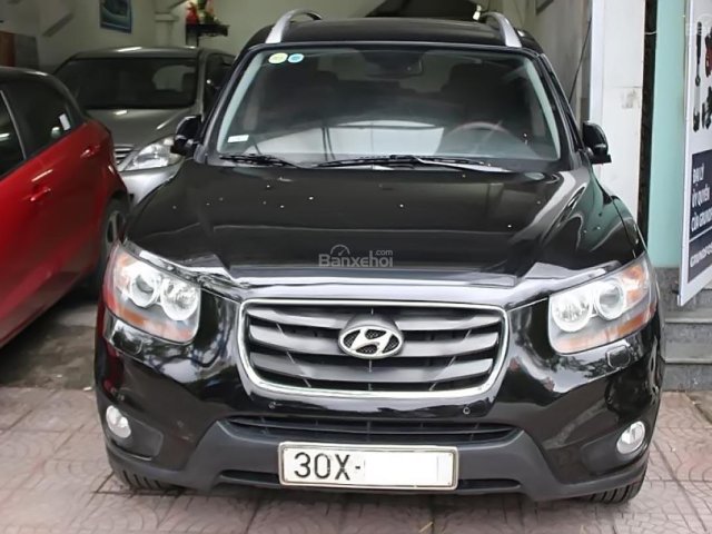 Bán Hyundai Santa Fe SLX sản xuất 2009, màu đen, nhập khẩu 