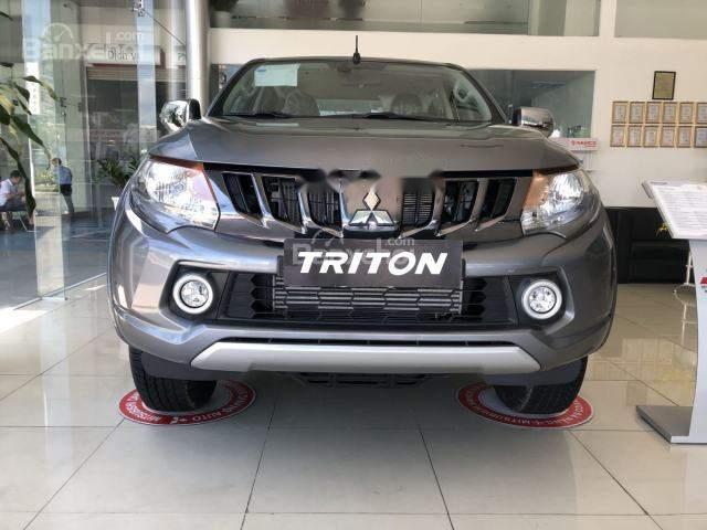 Bán xe Mitsubishi Triton MT năm 2018, màu xám, nhập khẩu - LH 0939.98.13.980