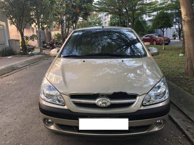 Cần bán lại xe Hyundai Getz 1.4 AT đời 2007, màu vàng, nhập khẩu còn mới