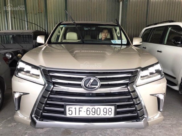 Cần bán Lexus LX LX570 sản xuất 2016, màu nâu, xe nhập, xuất hóa đơn, bao kiểm tra hãng