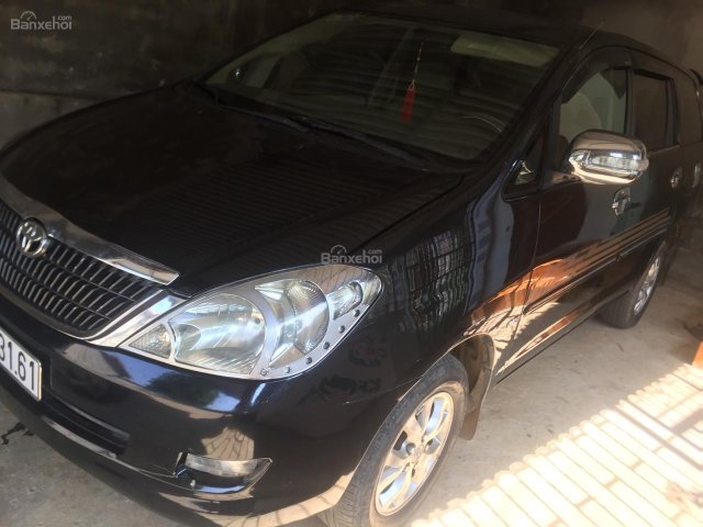 Cần bán xe Toyota Innova G năm sản xuất 2007, màu đen, giá 355tr