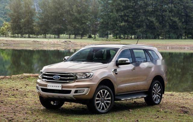 Cần bán Ford Everest Titanium 2.0 2018, màu nâu, xe nhập