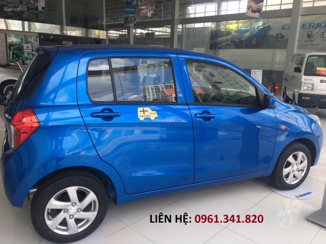 Bán Suzuki Celerio MT 2018, màu xanh lam, xe nhập nguyên chiếc từ Thái Lan, có xe giao ngay